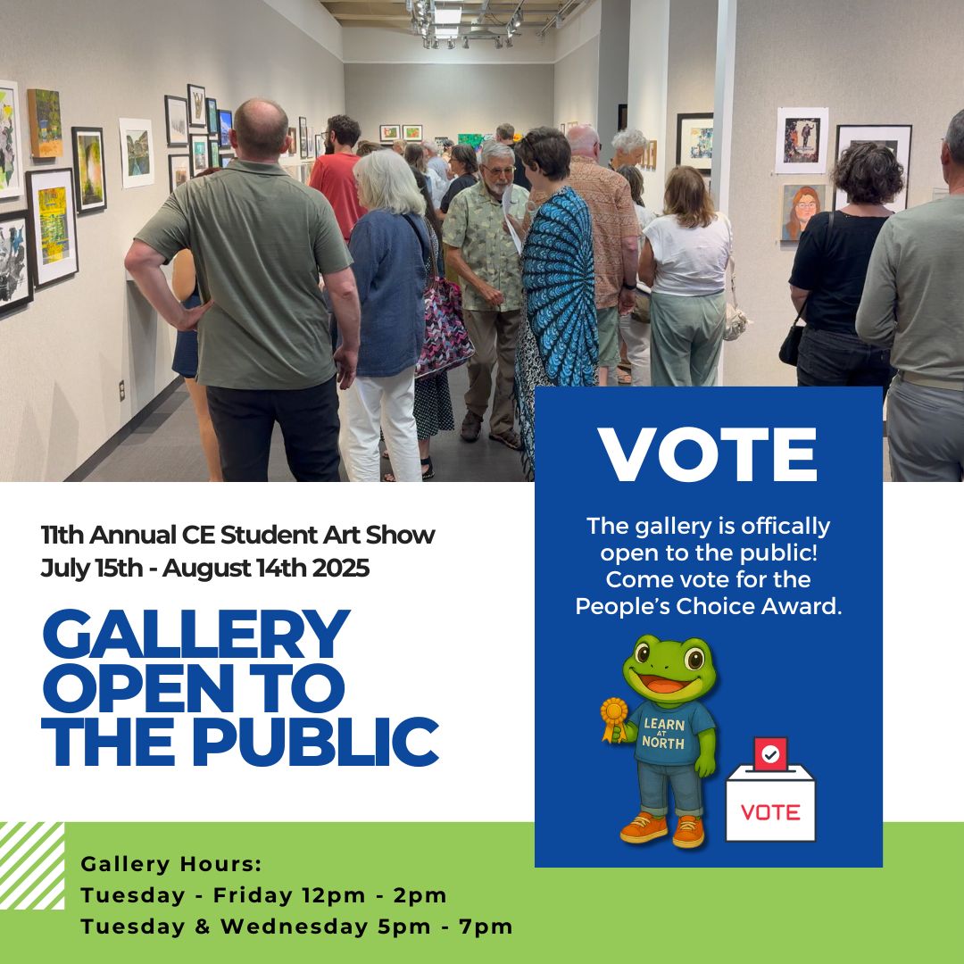 Vibes, Visuals & Votes - Don't Miss the Student Art Show!