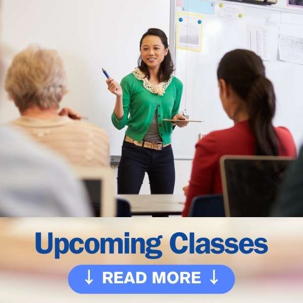 Upcoming Winter Classes