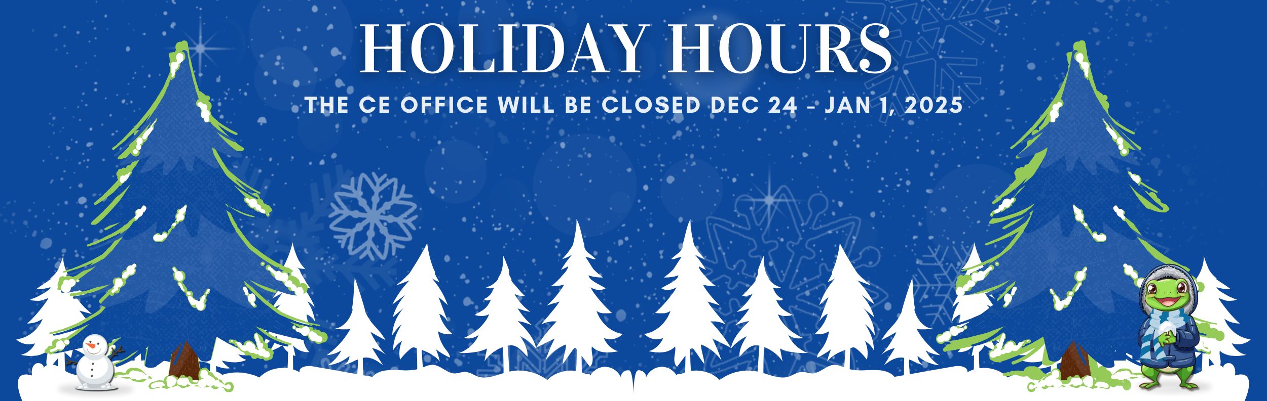 Holiday Hours