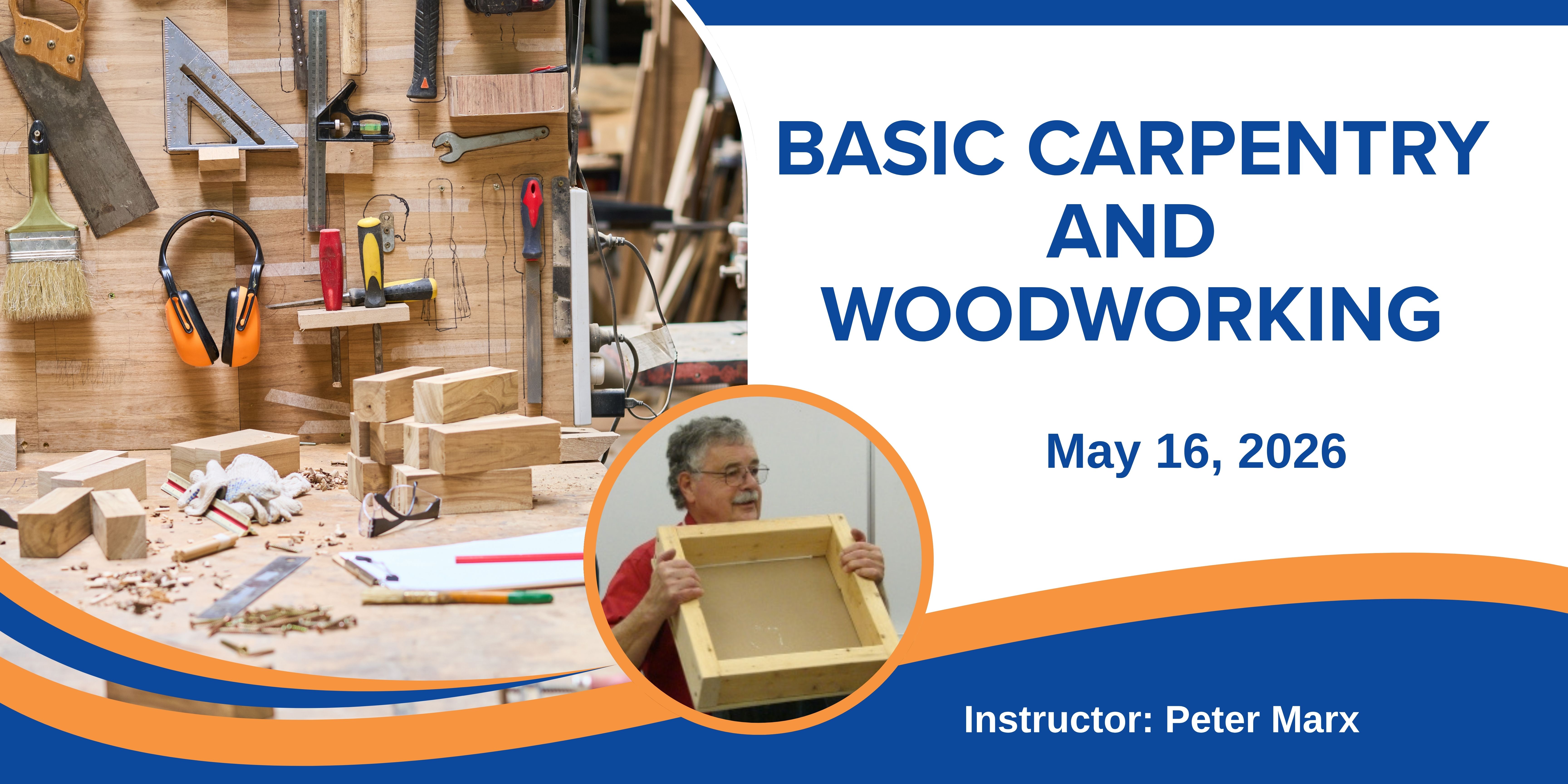 Basic Woodworking & Carpentry Class