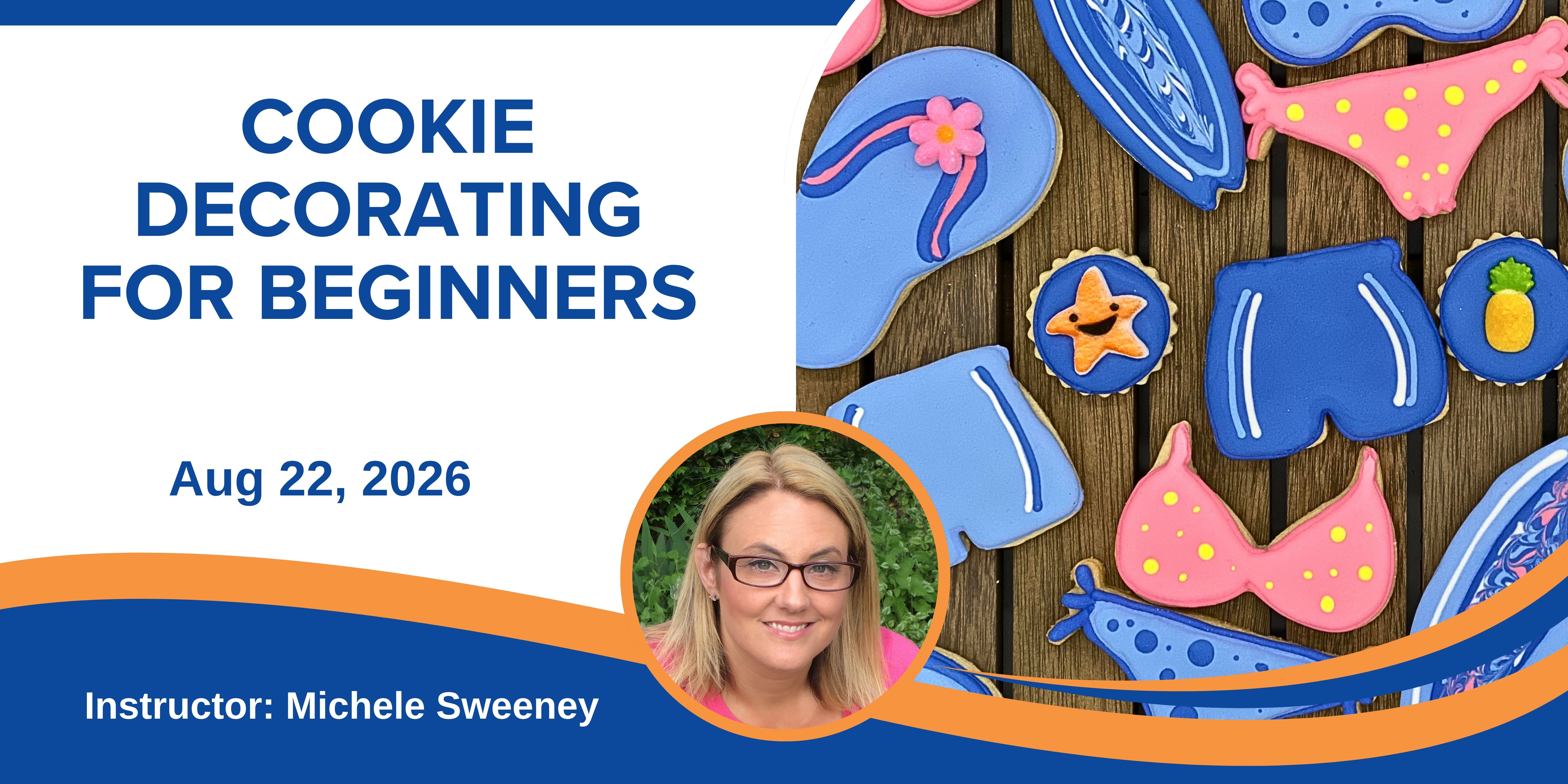 Cookie Decorating for Beginners Class Image