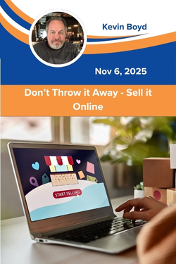 Don't Throw it Away Sell it Online Class