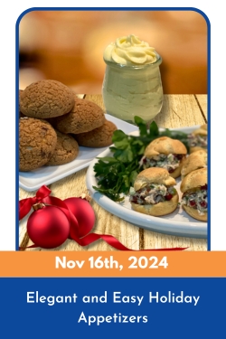 Holiday Appetizers Class