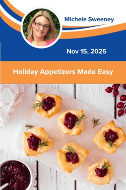 Holiday Appetizers Baking Class