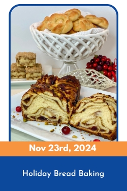 Holiday Bread Baking Class