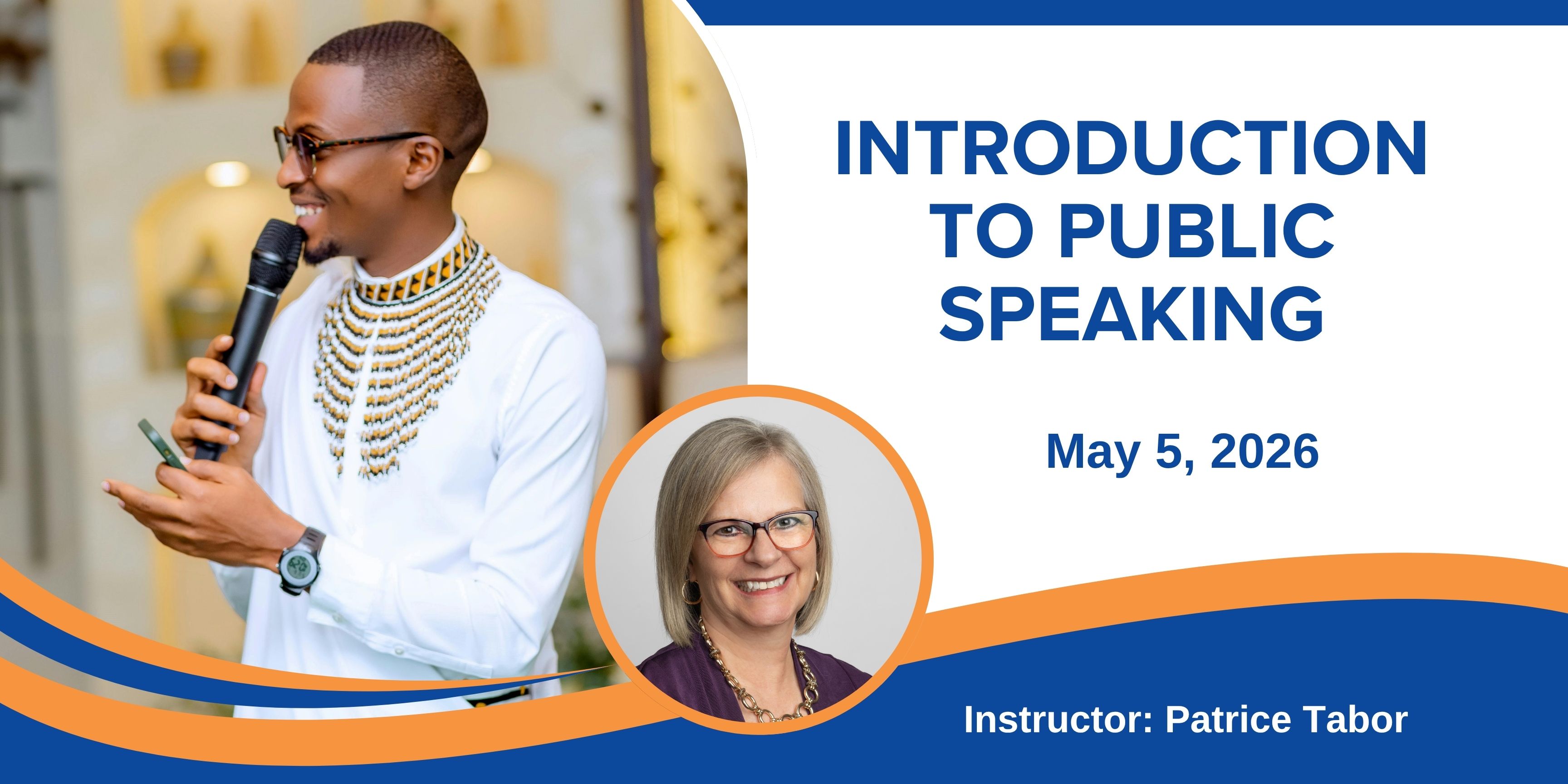 Speaking in public class information