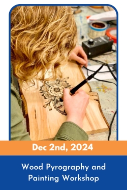 Wood Pyrography Painting Workshop